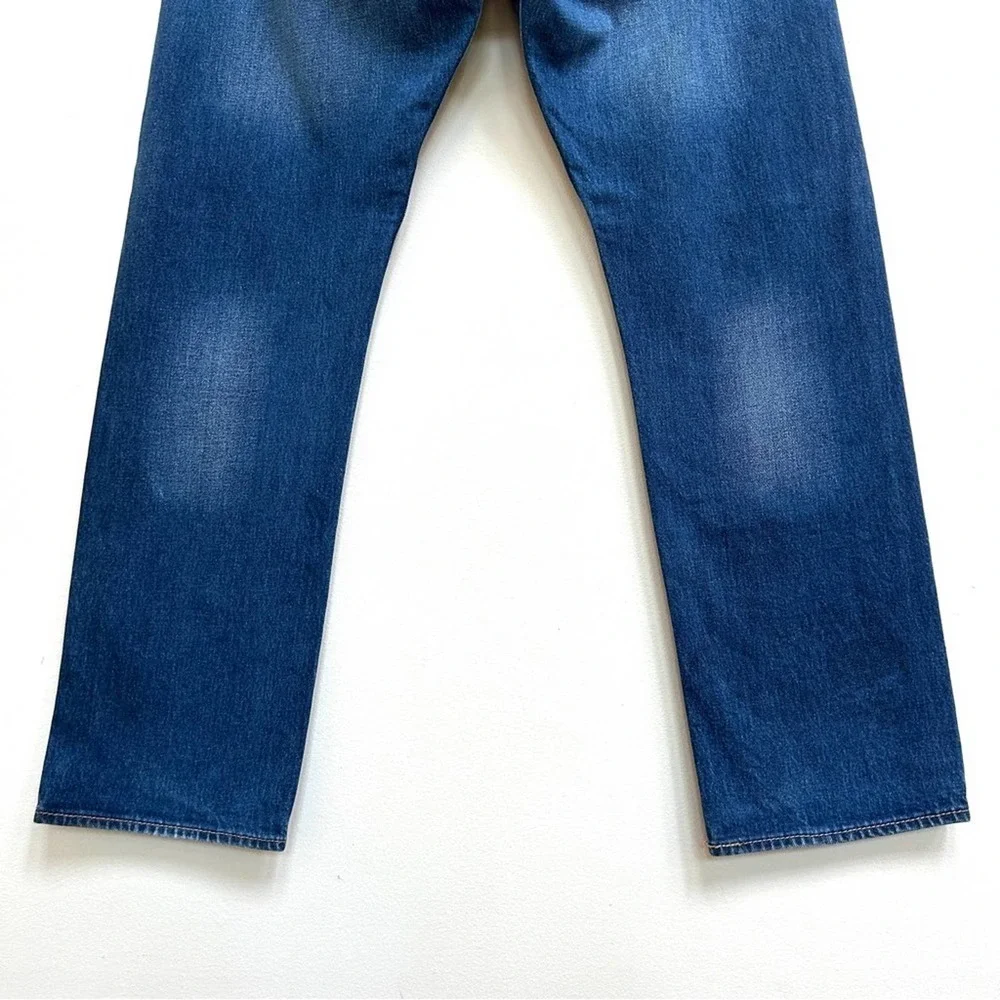 Levi's 501 Original Fit Button Fly Anchor Stretch Straight Jeans, Size 38x32